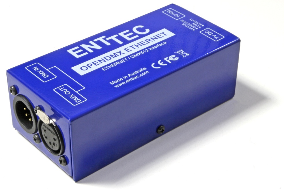 ENTTEC ODE LED Lighting & Lighting Controls DMX, DALI, DSI, RDM, USB,